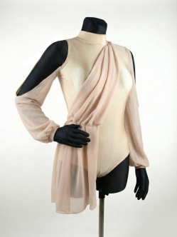 Strój taneczny z szarfą "Milky Way"