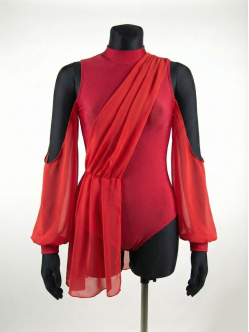 Strój taneczny z szarfą "Milky Way"