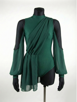 Strój taneczny z szarfą "Milky Way"