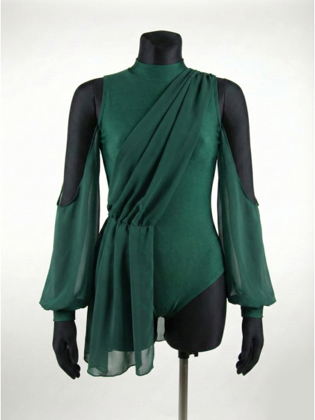 Strój taneczny z szarfą "Milky Way"