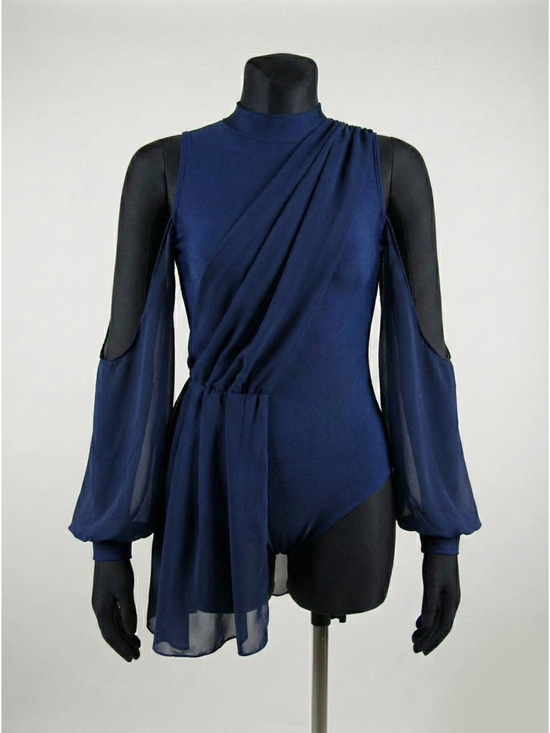 Strój taneczny z szarfą "Milky Way"