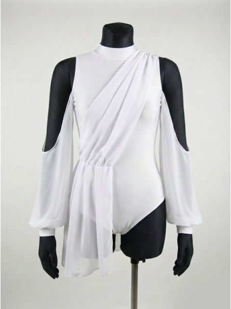 Strój taneczny z szarfą "Milky Way"